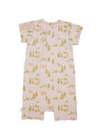 Shortie Zipsuit back | Woodland Trails