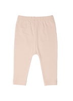 Organic Baby Leggings back | Powder Rose