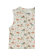 Playtime Tank Romper sleeve | Little Day Out