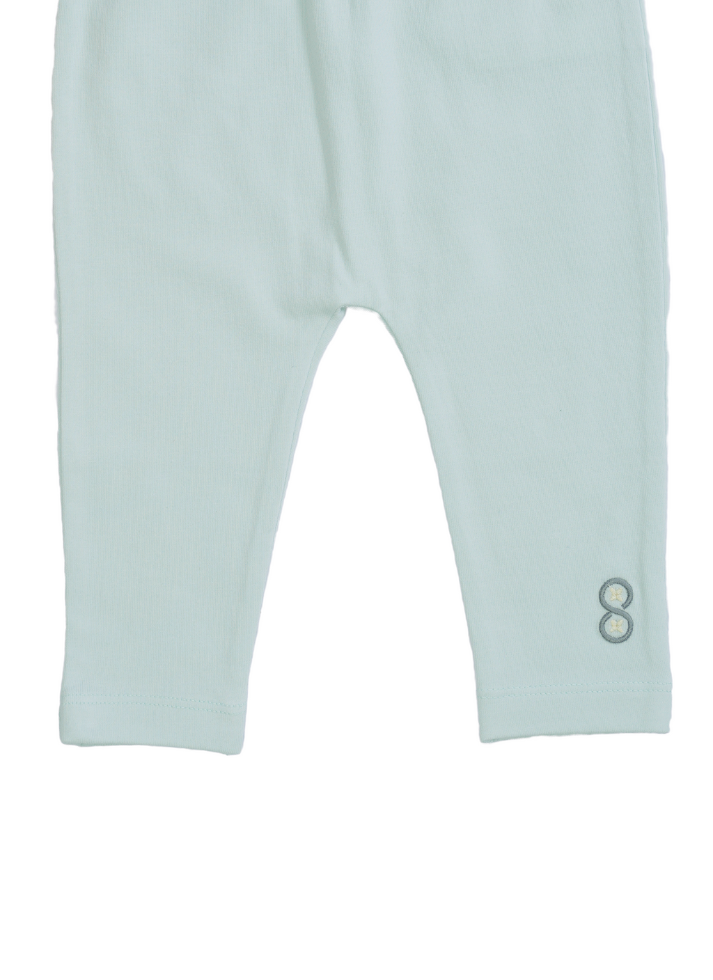 Organic Baby Leggings legs | Sky Mist