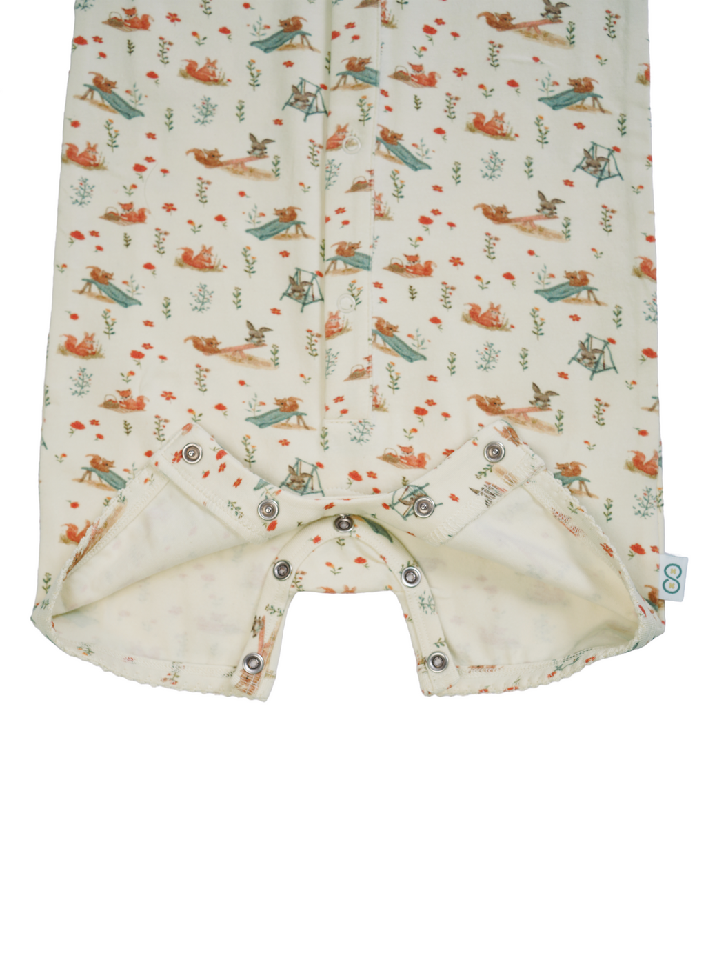 Playtime Tank Romper open snap | Little Day Out