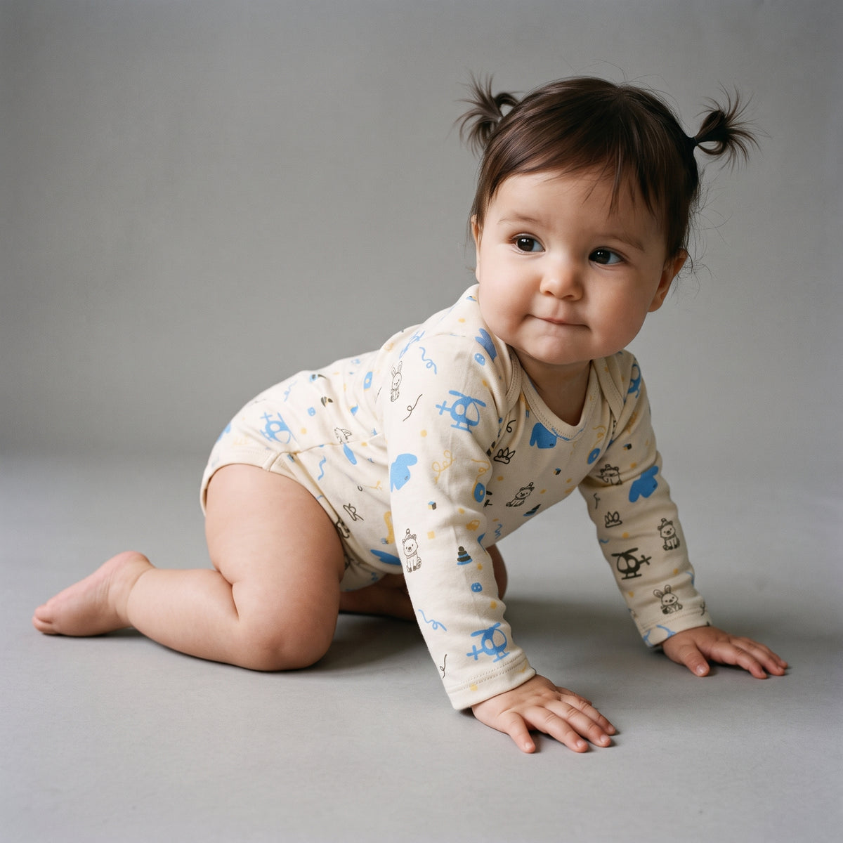 Long Sleeve Rib Bodysuit lifestyle | Hoppers Lane