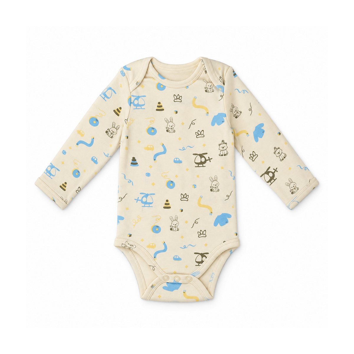 Long Sleeve Rib Bodysuit 1 | Hoppers Lane