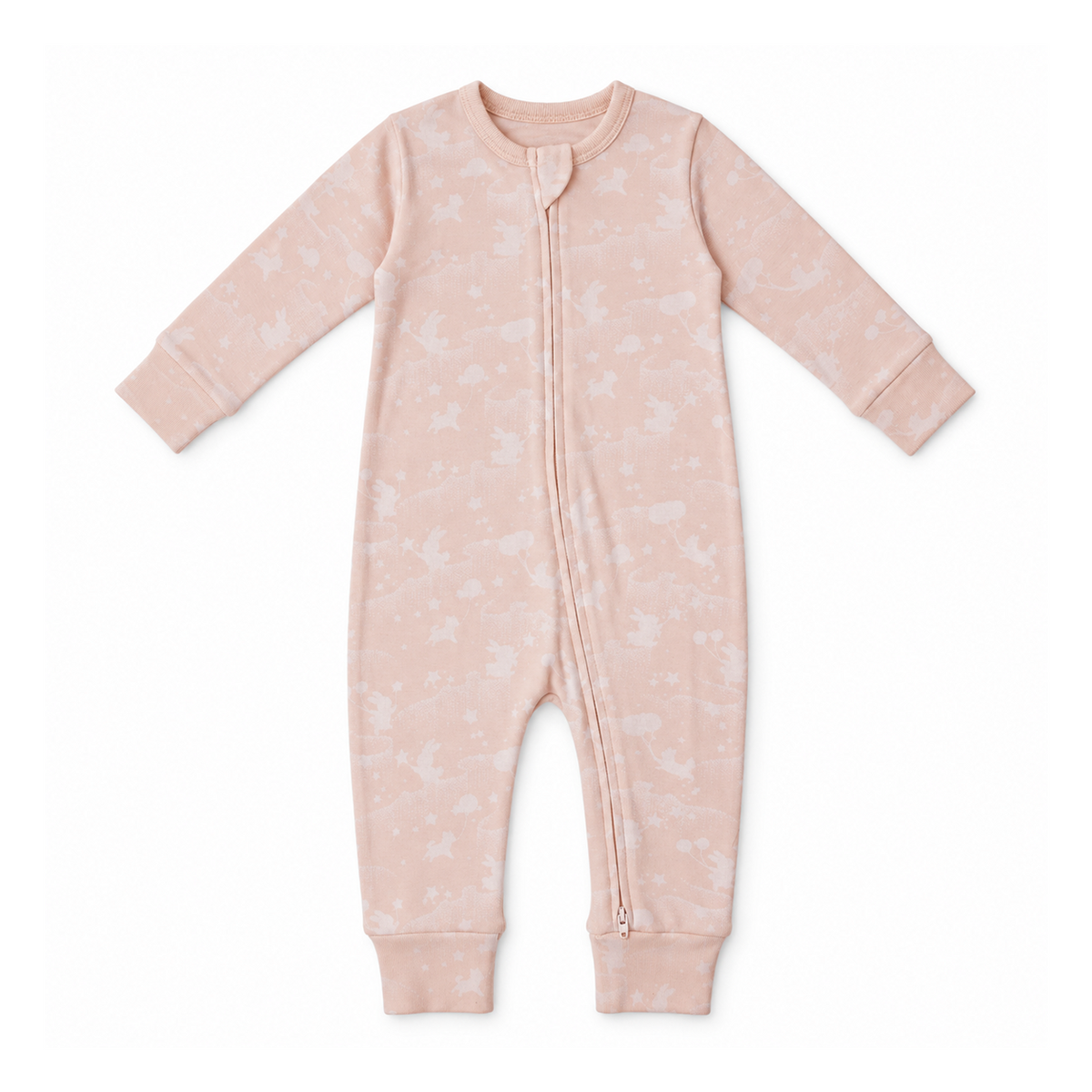Long Sleeve Footless Zipsuit 1 | Aurora Whispers