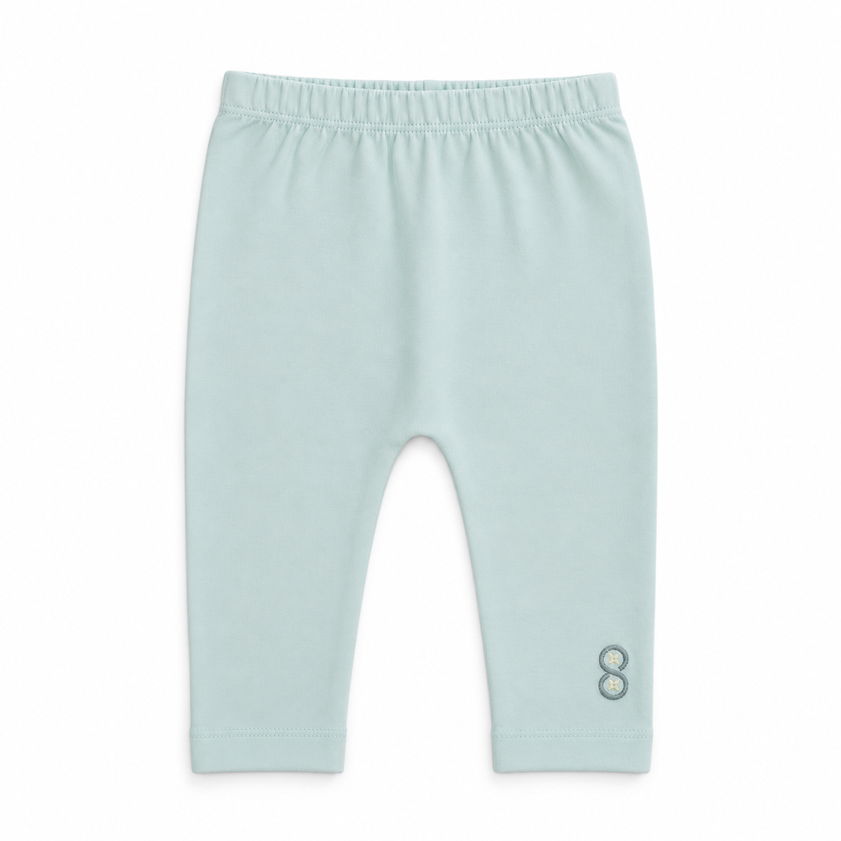 Organic Baby Leggings 1 | Sky Mist