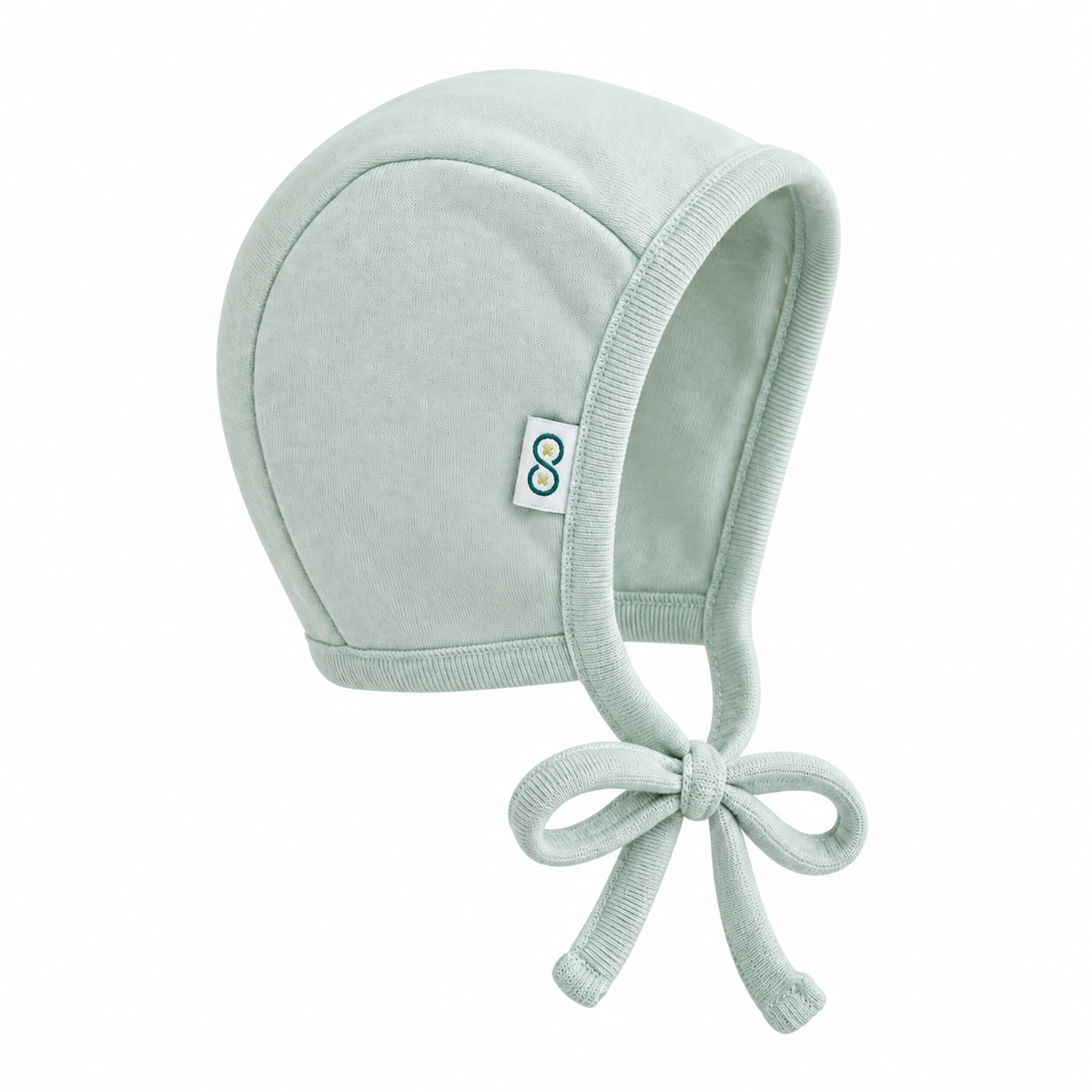Tie Strap Bonnet | Sky Mist