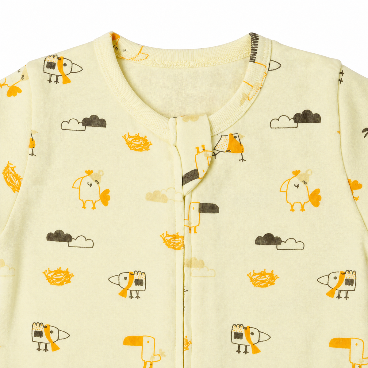 Long Sleeve Footless Zipsuit 2 | Tiny Wings