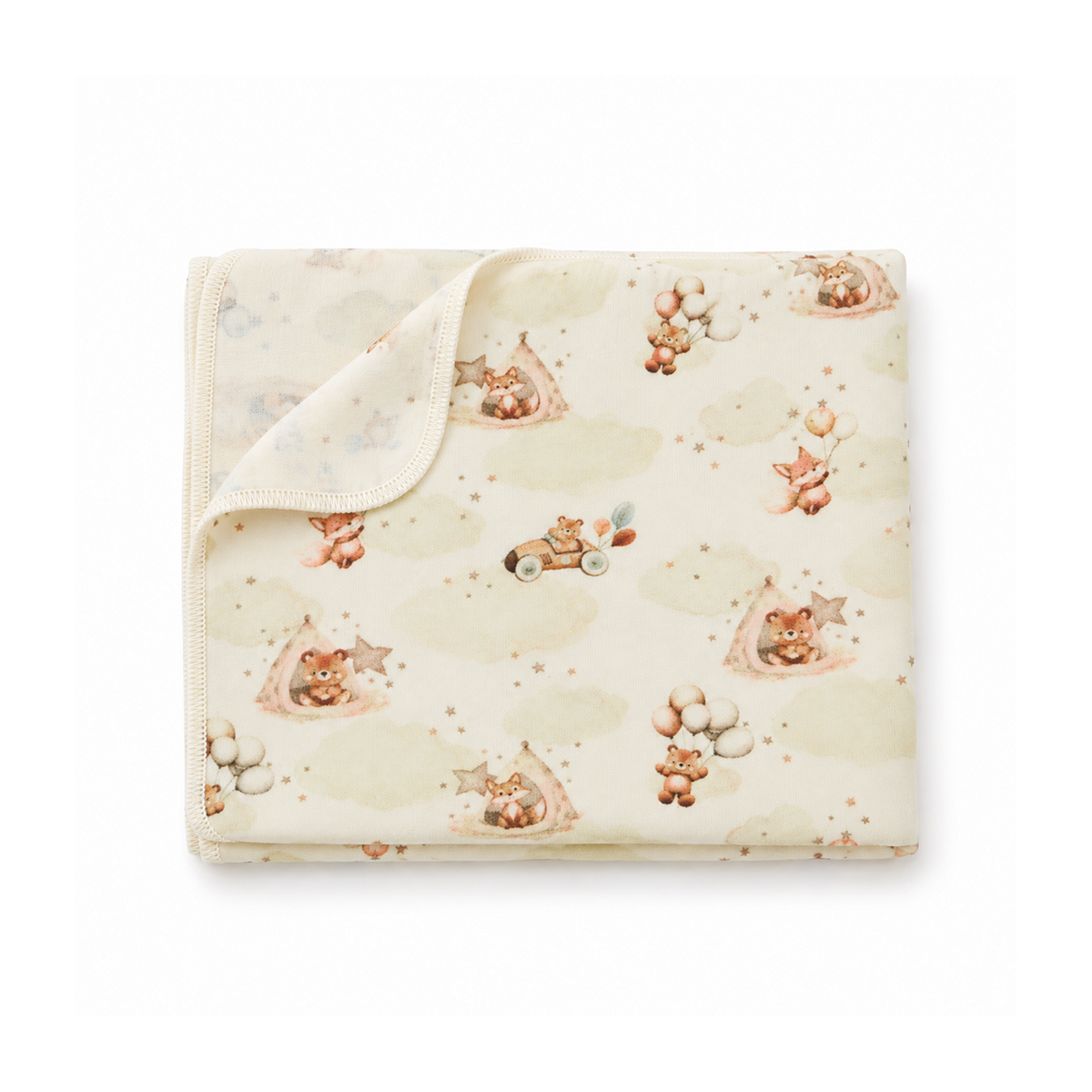 Organic Cotton Jersey Wrap 2 | Cloudland Friends