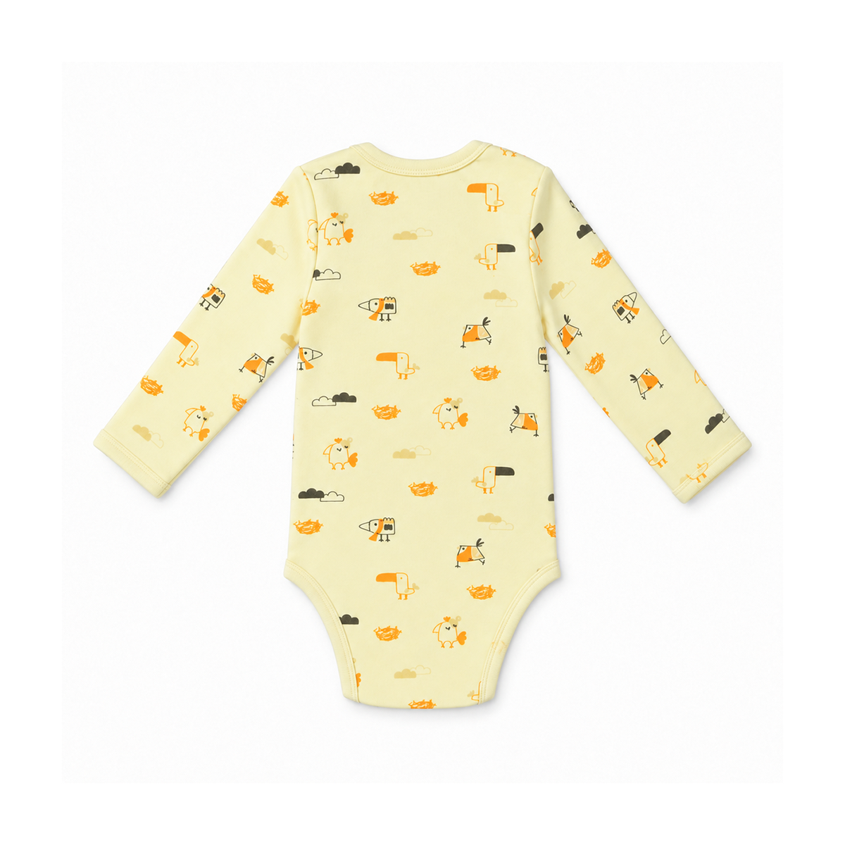 Long Sleeve Rib Bodysuit 2 | Tiny Wings