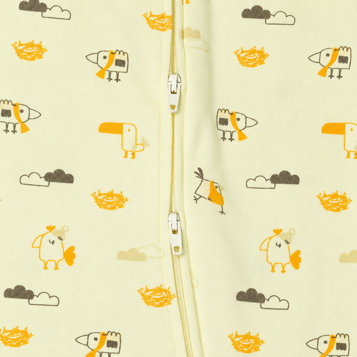 Long Sleeve Footless Zipsuit 3 | Tiny Wings