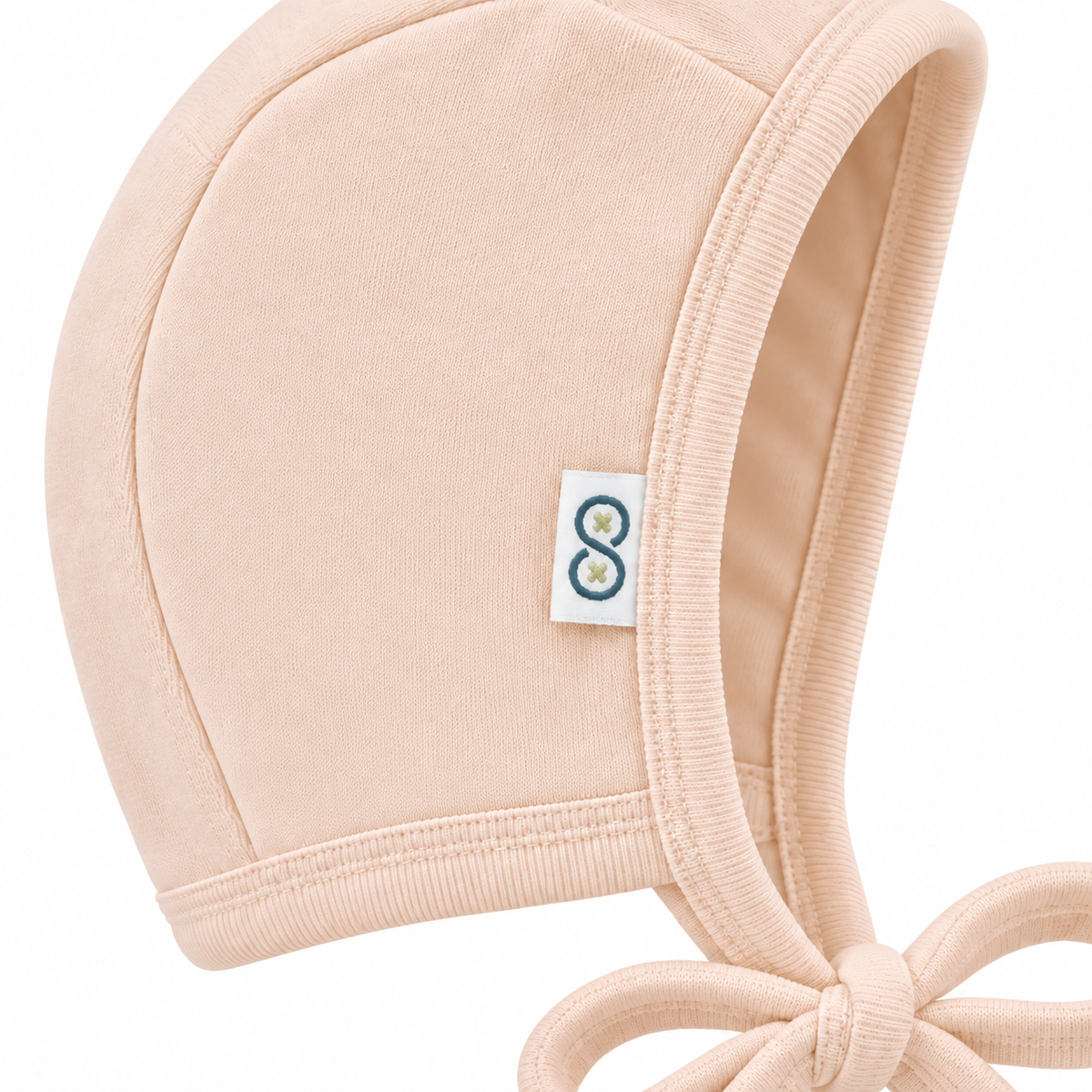Tie Strap Bonnet | Powder Rose