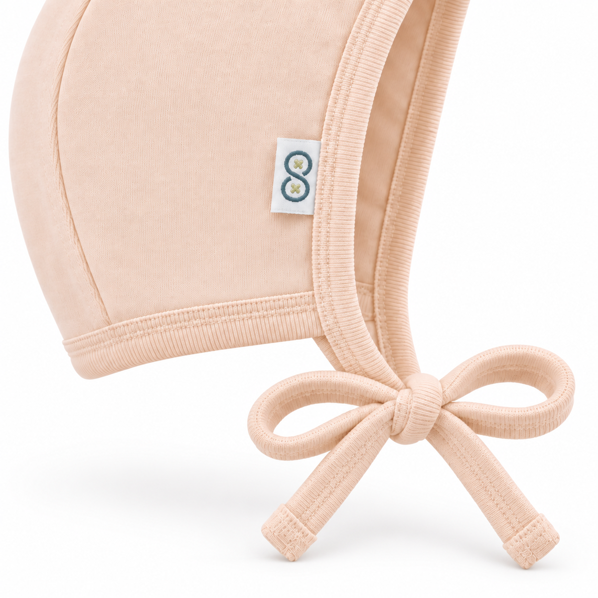 Tie Strap Bonnet | Powder Rose