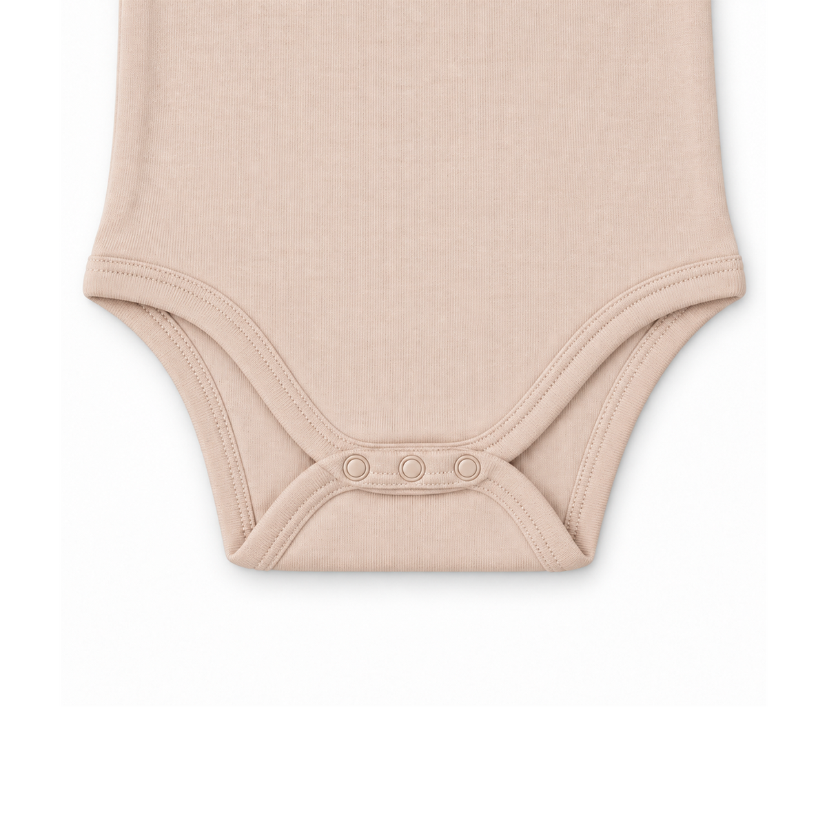 Long Sleeve Rib Bodysuit 4 | Powder Rose