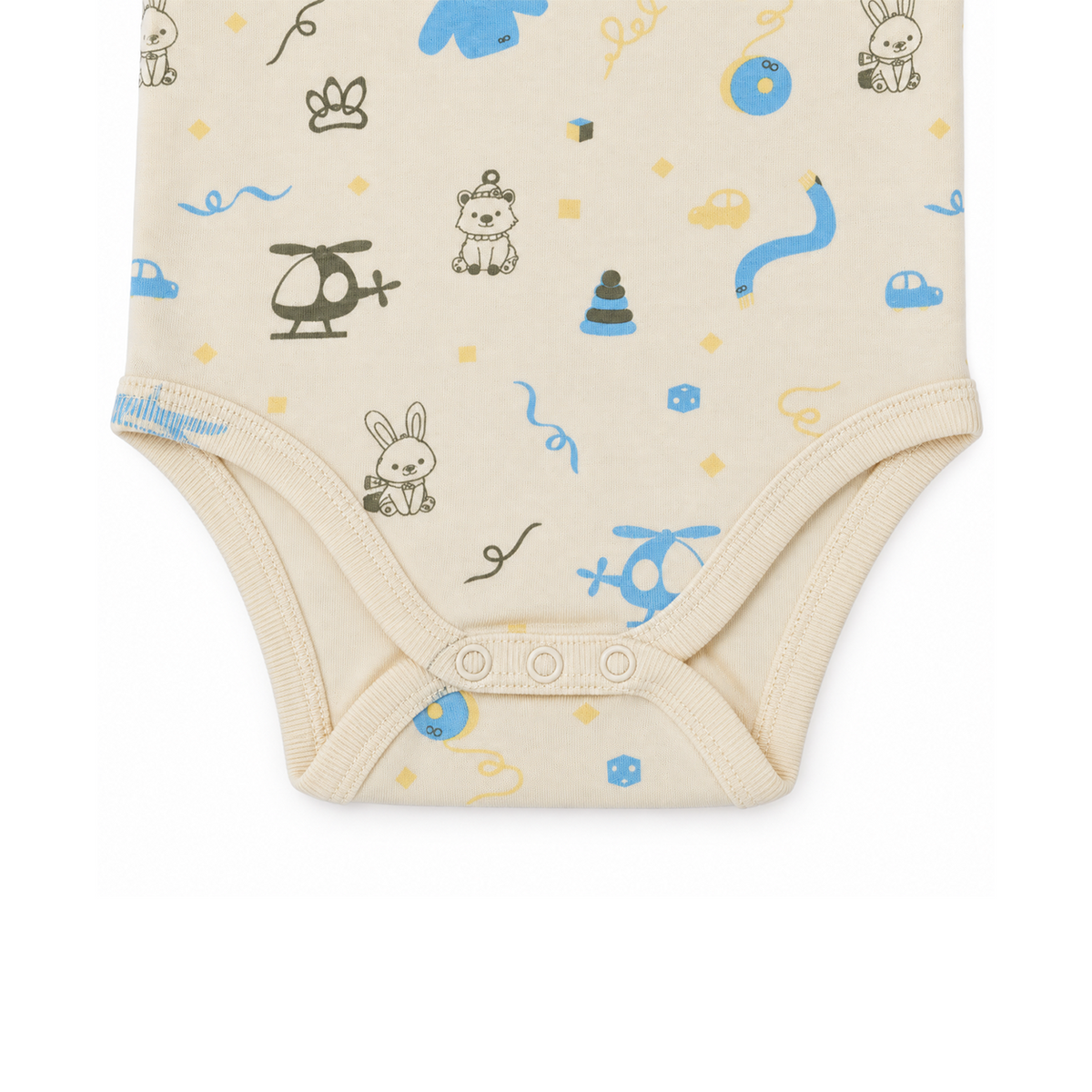 Short Sleeve Organic Baby Bodysuit 4  |  Hoppers Lane