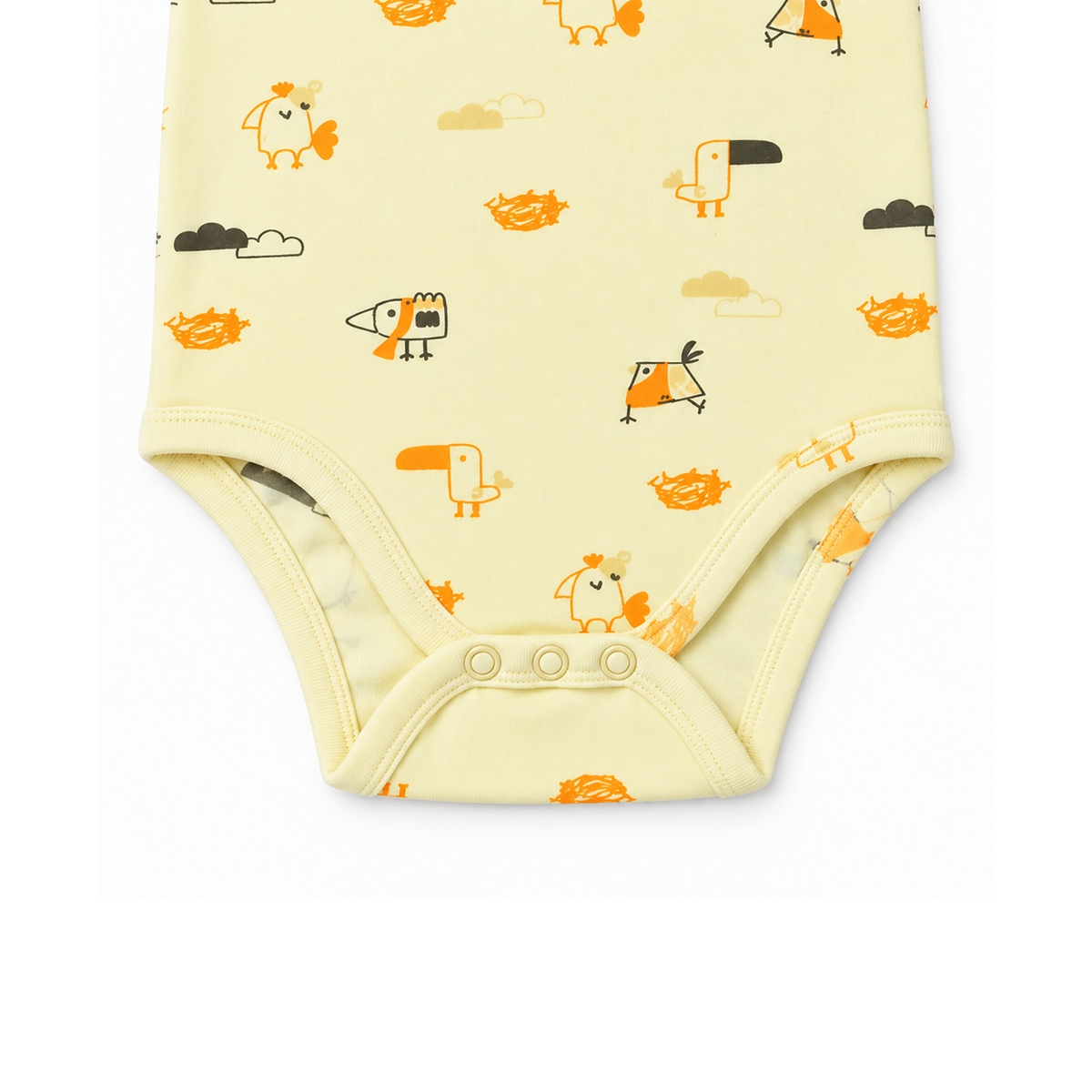 Long Sleeve Rib Bodysuit 4 | Tiny Wings