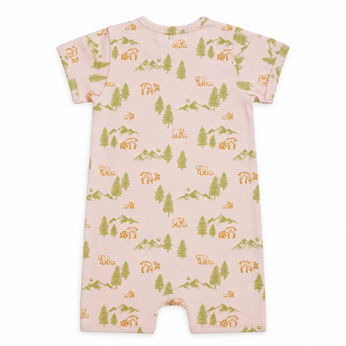 Shortie Zipsuit back | Woodland Trails