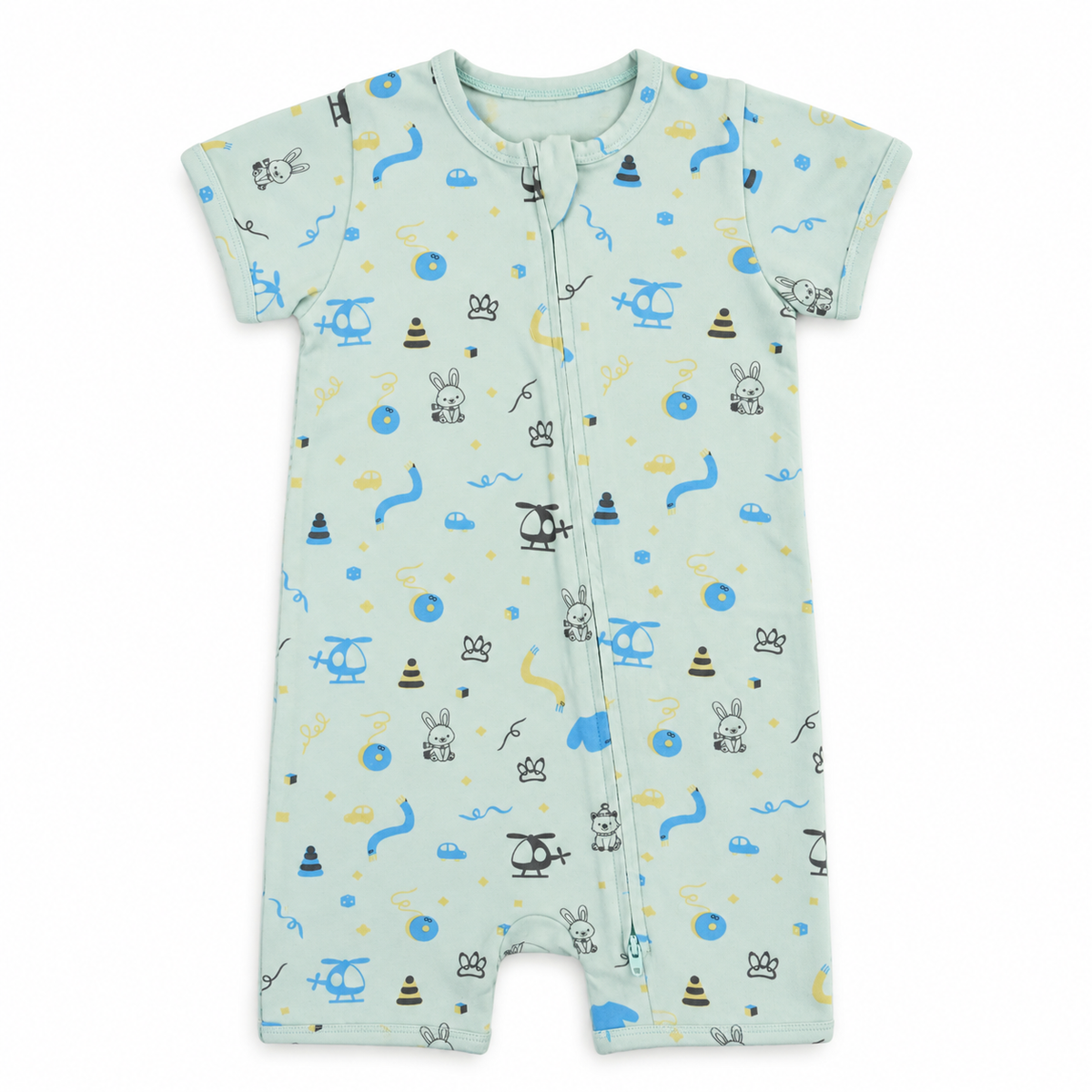 Shortie Zipsuit front | Hoppers Lane