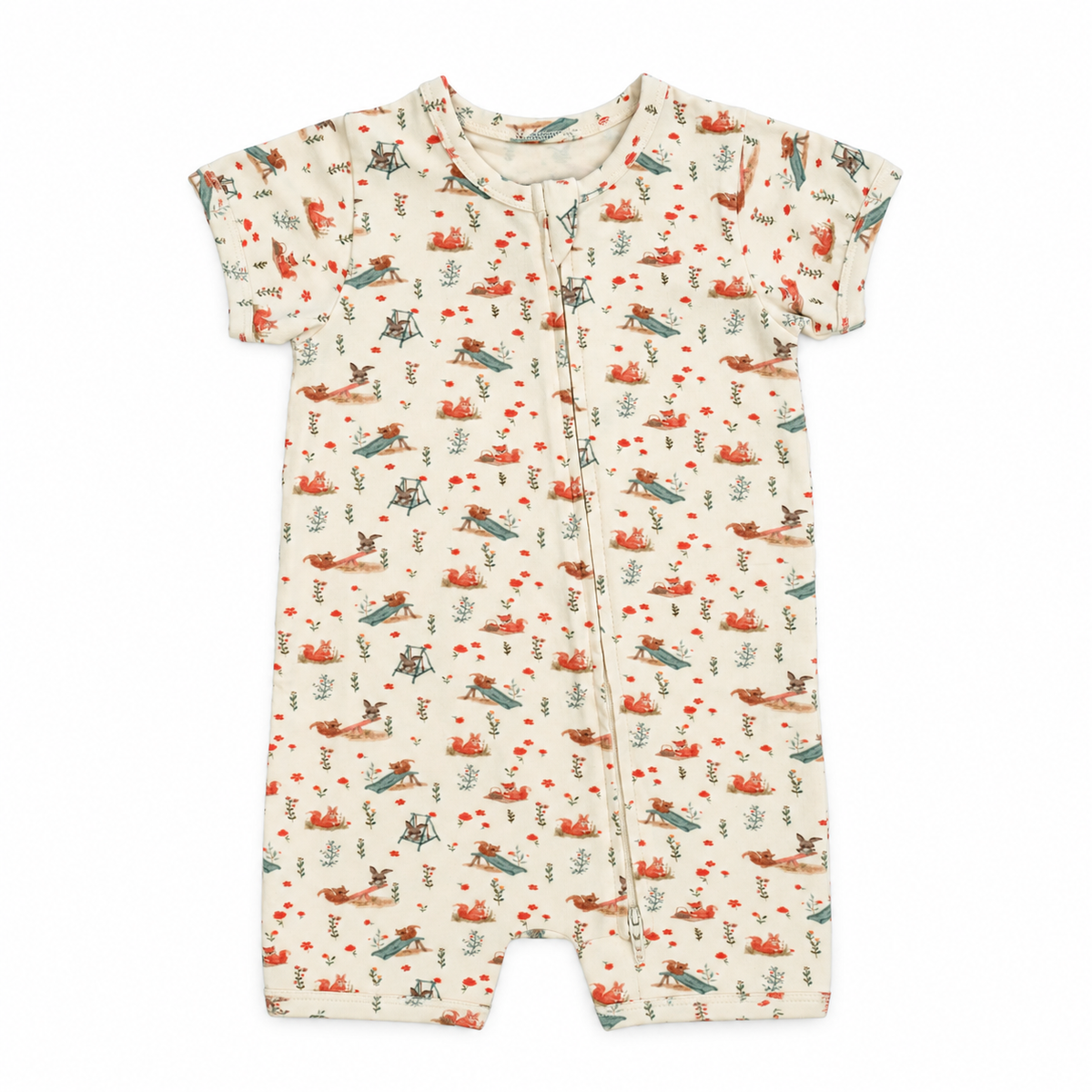 Shortie Zipsuit front | Little Day Out