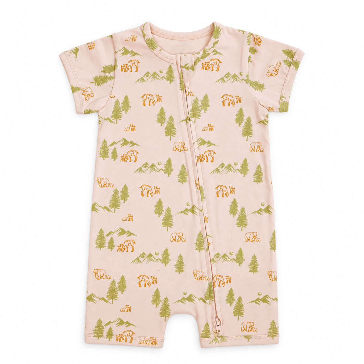 Shortie Zipsuit front | Woodland Trails