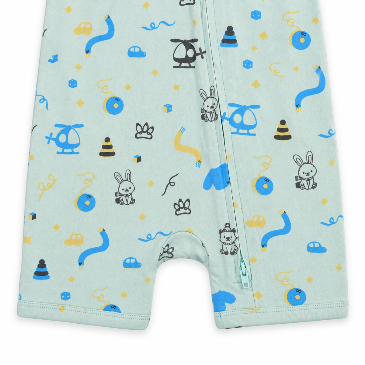 Shortie Zipsuit leg | Hoppers Lane