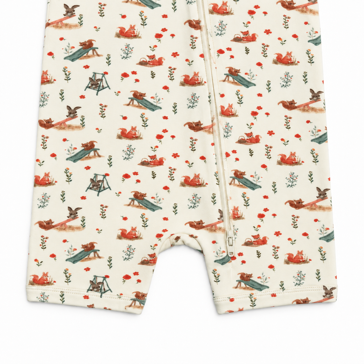 Shortie Zipsuit leg | Little Day Out