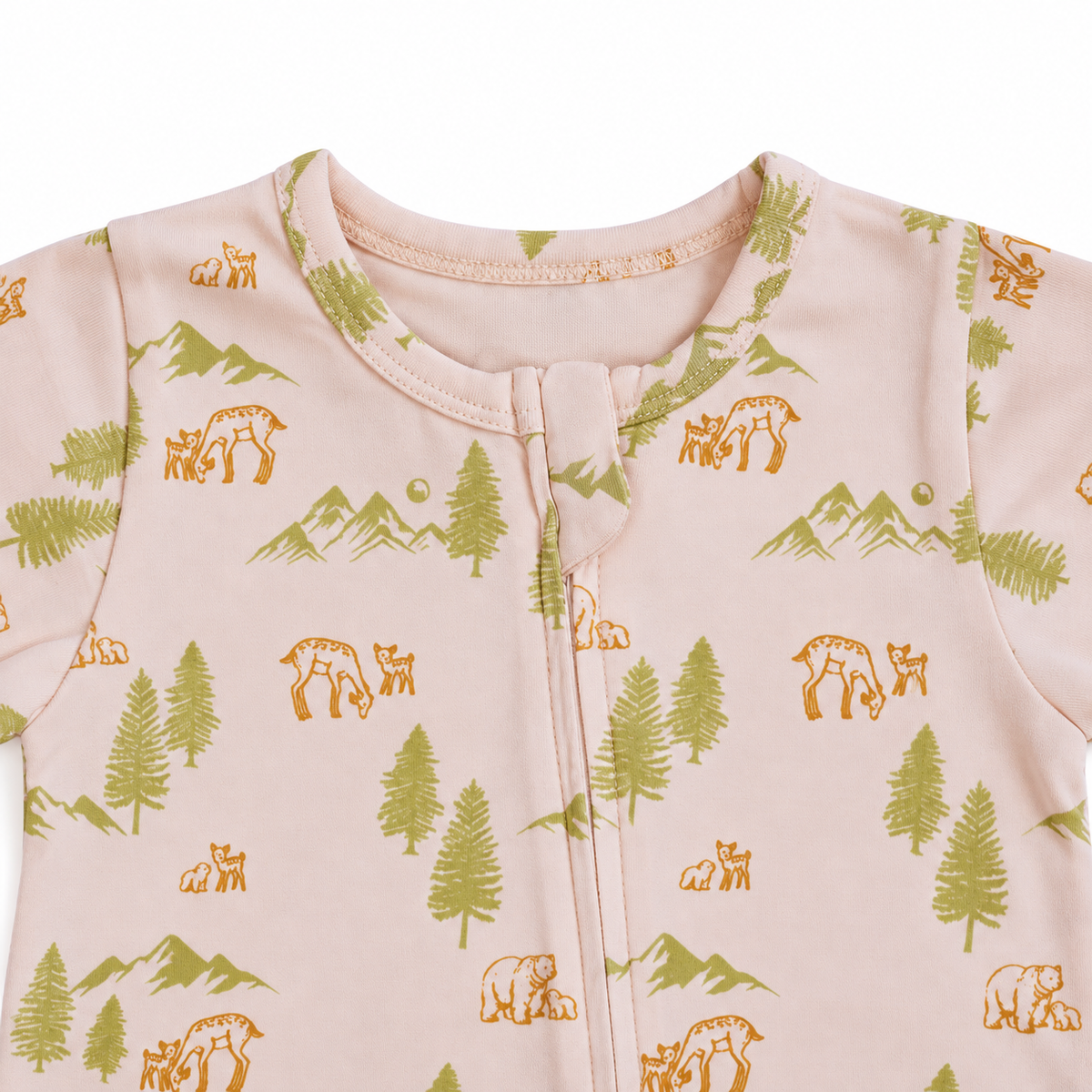 Shortie Zipsuit neck | Woodland Trails