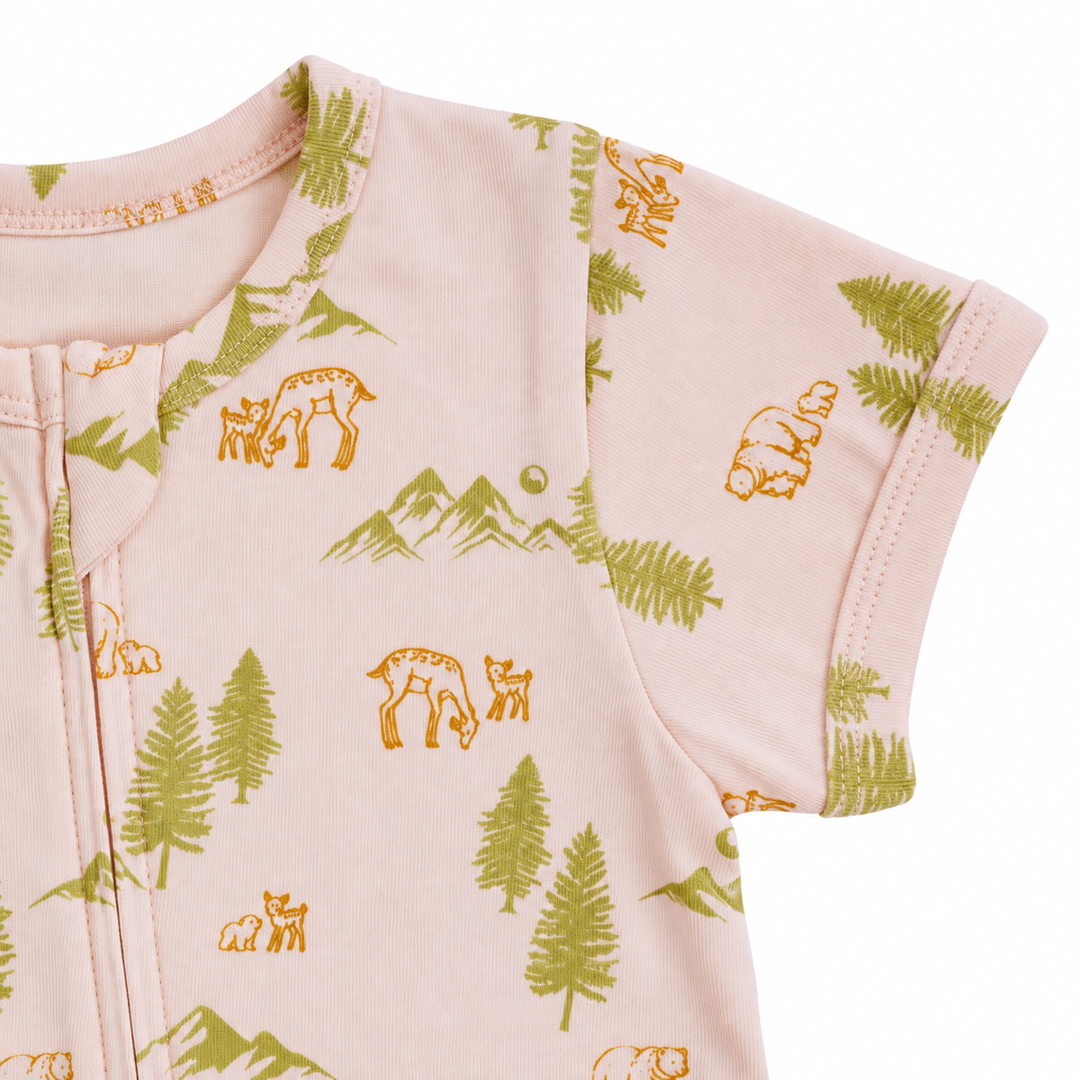 Shortie Zipsuit side | Woodland Trails