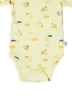 Long Sleeve Rib Bodysuit close snap | Tiny Wings