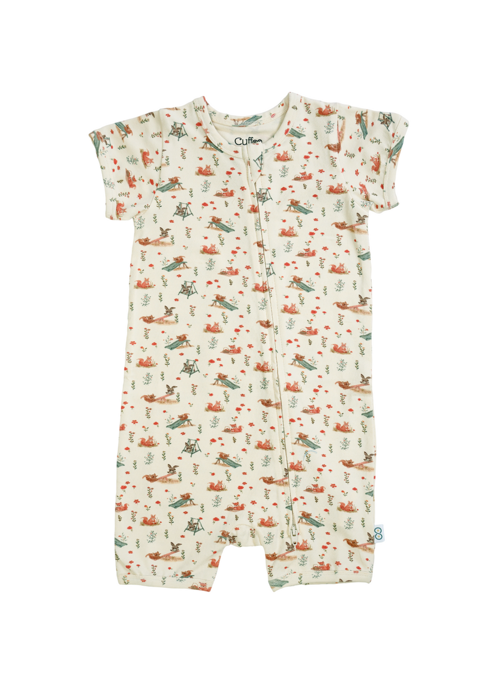 Shortie Zipsuit front | Little Day Out