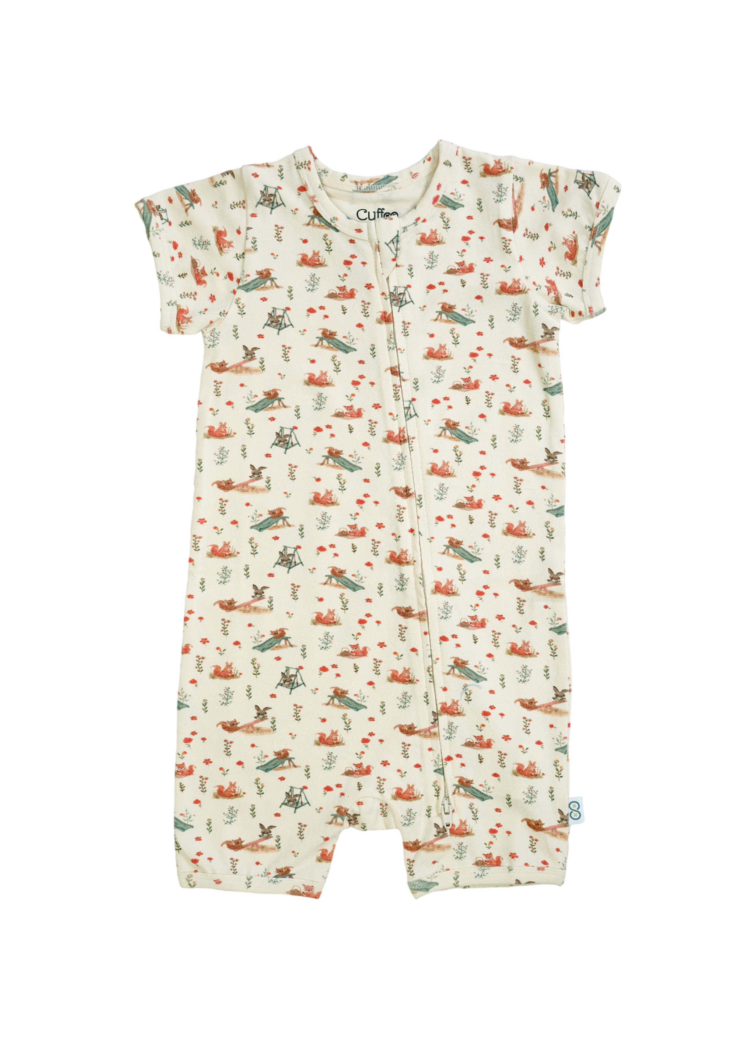 Shortie Zipsuit front | Little Day Out