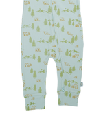 Long Sleeve Footless Zipsuit foot | Woodland Trails
